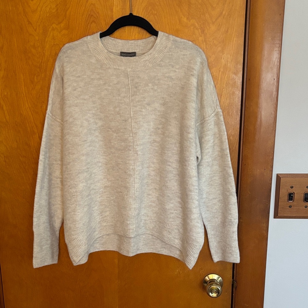 Cozy Neutral Crewneck Sweater
